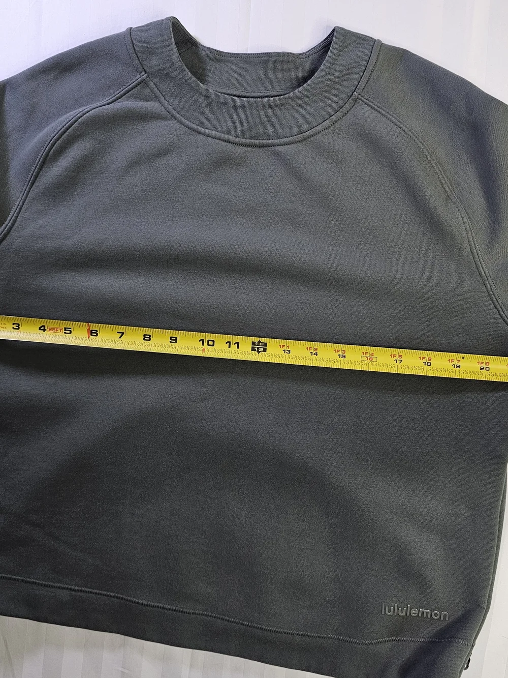 lululemon athletica Charcoal Crewneck Sweatshirt